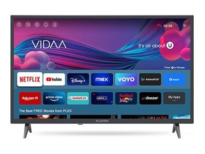 Allview Allview | 32iPlay6000-H | 32" (81 cm) | Smart TV | VIDAA | HD | Black 32iPlay6000-H