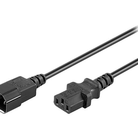 Goobay Goobay | Cold-device extension cord | 39203 | Black 39203
