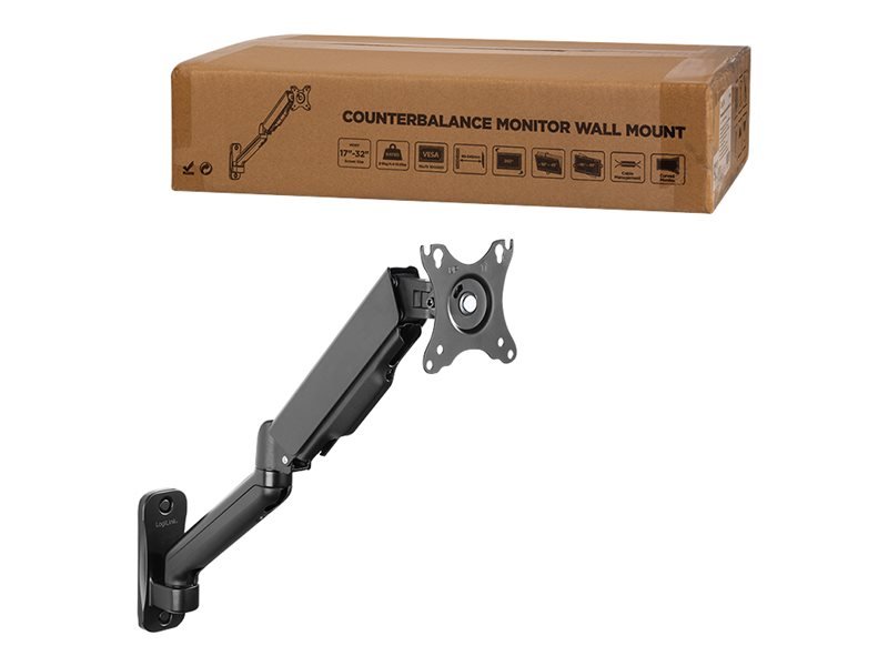 Logilink Logilink | Wall mount | Tilt, swivel, rotate | 17-32 " | Maximum weight (capacity) 9 kg | Black BP0145