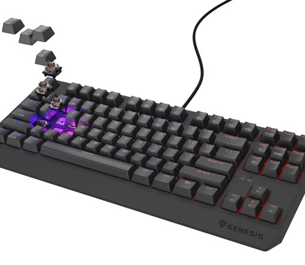 Genesis Genesis THOR 230 | Mechanical Gaming Keyboard | Wired | US | Black | USB Type-A | Outemu Brown NKG-2079