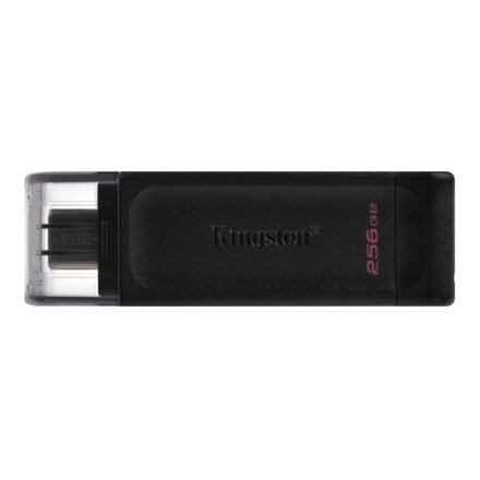Kingston Kingston | USB Flash Drive | DataTraveler 70 | 256 GB | USB 3.2 Gen 1 Type-C | Black DT70/256GB