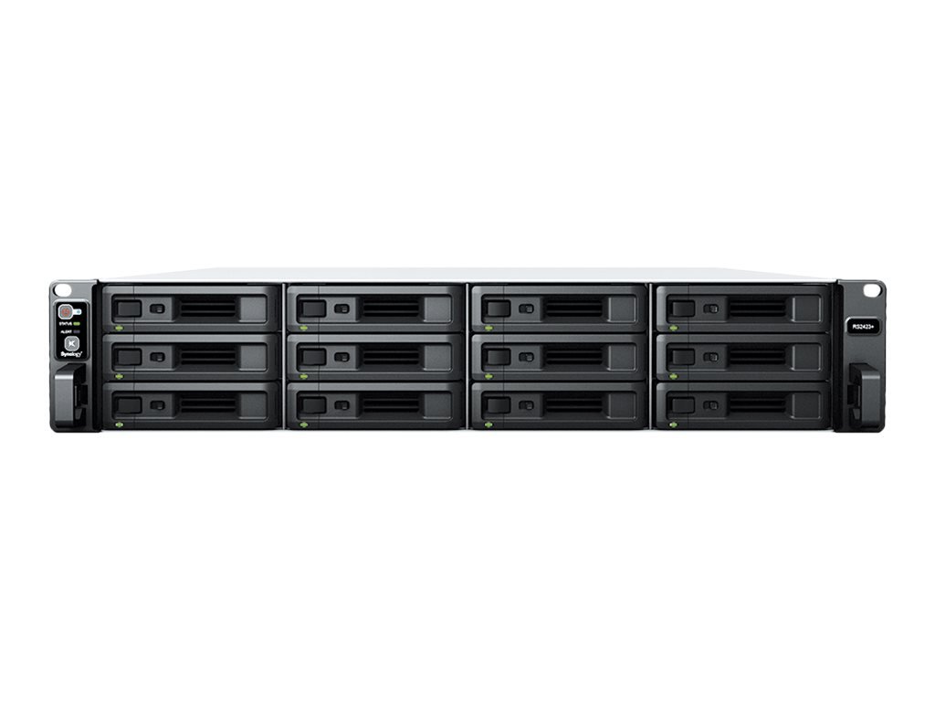 Synology Synology | RackStation | RS2423RP+ (redundant power) 12-bay | AMD Ryzen | V1780B | Processor frequency 3.6 GHz | 8 GB | DDR4 RS2423RP+