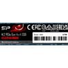 Silicon Power Silicon Power | SSD | UD85 | 250 GB | SSD form factor M.2 2280 | Solid-state drive interface PCIe Gen4x4 | Read speed 3300 MB/s | Write speed 1300 MB/s SP250GBP44UD8505