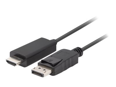 Lanberg Lanberg | DisplayPort to HDMI Cable | CA-DPHD-11CC-0010-BK | DisplayPort Male | HDMI Male | DP to HDMI | 1 m CA-DPHD-11CC-0010-BK
