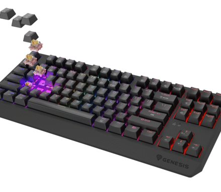 Genesis Genesis THOR 230 | Mechanical Gaming Keyboard | Wireless | US | Black | 2.4 GHz, Bluetooth, USB | Outemu Panda NKG-2107
