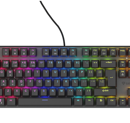 Genesis Genesis THOR 303 | Mechanical Gaming Keyboard | Wired | US | Black | USB Type-A | Outemu Peach Silent NKG-1881