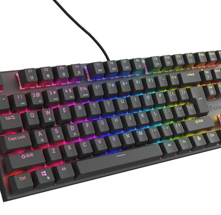 Genesis Genesis THOR 303 | Mechanical Gaming Keyboard | Wired | US | Black | USB Type-A | Outemu Peach Silent NKG-1881