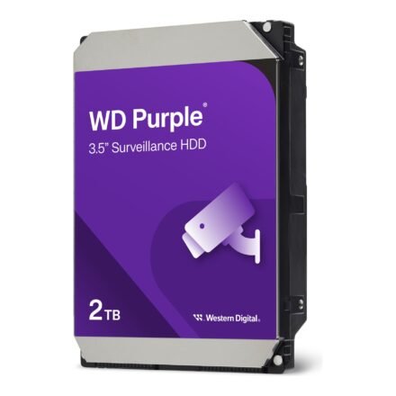Western Digital Western Digital | Hard Drive | Purple WD23PURZ | N/A RPM | 2000 GB WD23PURZ