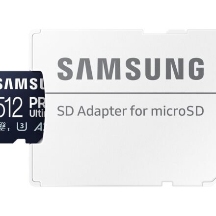 Samsung Samsung | MicroSD Card | PRO Ultimate | 512 GB | microSDXC Memory Card | Flash memory class U3, V30, A2 | SD adapter MB-MY512SA/WW