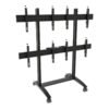 EDBAK EDBAK VWTA2247-L Video Wall Trolley, modular 2x2, for 42-49" screens, landscape | EDBAK VWTA2247-L