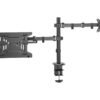 Digitus Digitus | Desk Mount | DA-90436 | Tilt, swivel, height adjustment, rotate | Maximum weight (capacity) 9 kg | Black DA-90436