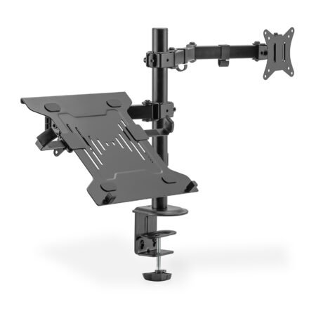 Digitus Digitus | Desk Mount | DA-90436 | Tilt, swivel, height adjustment, rotate | Maximum weight (capacity) 9 kg | Black DA-90436