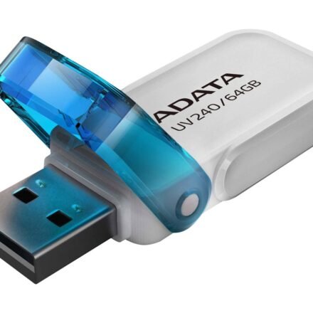 ADATA ADATA | USB Flash Drive | UV240 | 64 GB | USB 2.0 | White AUV240-64G-RWH