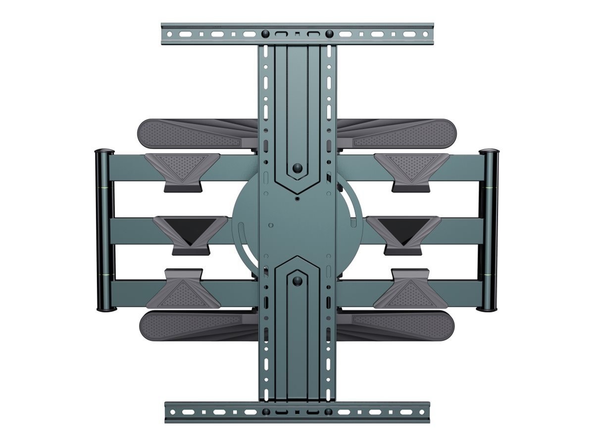 Gembird Gembird | Wall mount | WM-80STR-01 | Tilt, swivel, rotate | 40-80 " | Maximum weight (capacity) 50 kg | Black WM-80STR-01