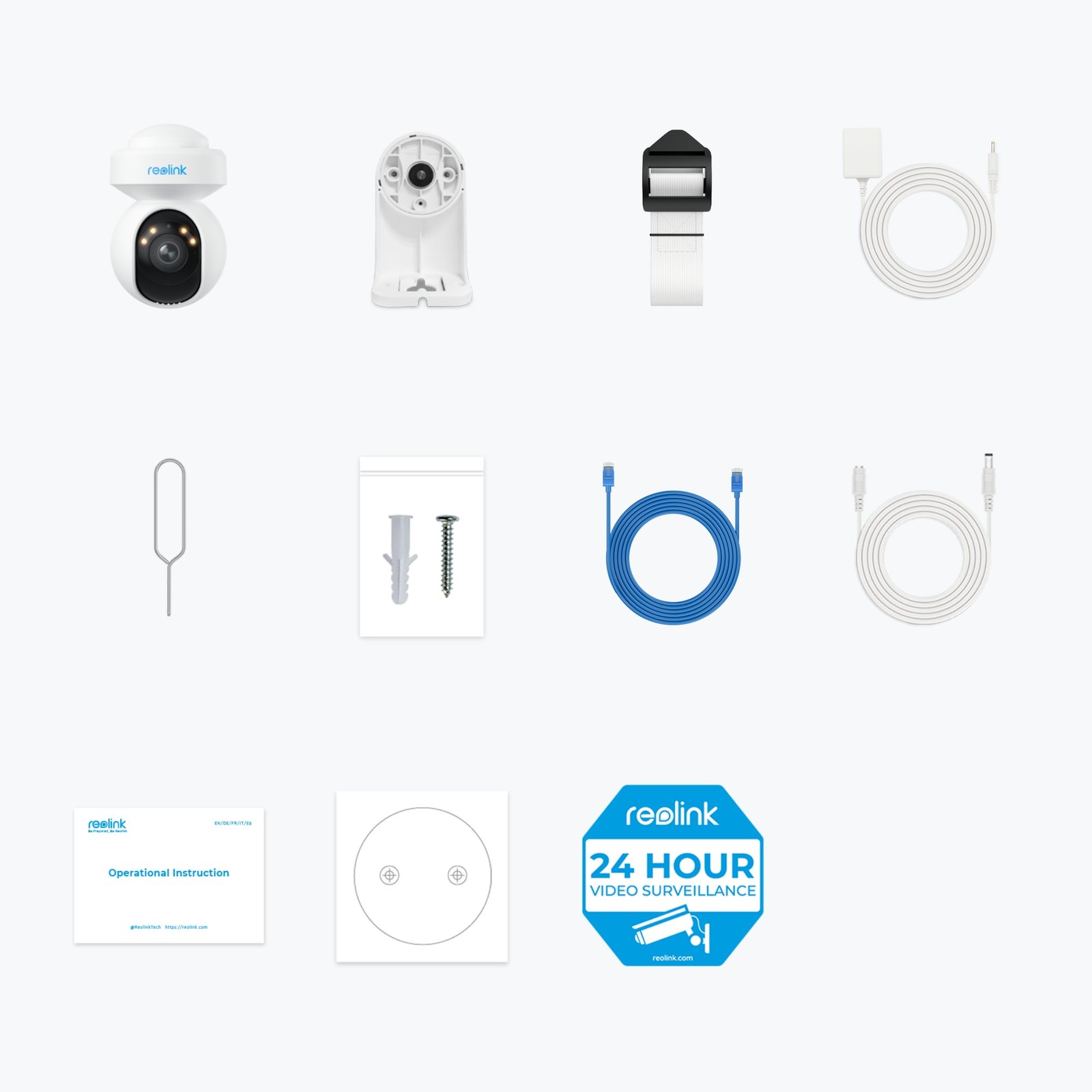 Reolink Reolink | Smart WiFi Camera with Motion Spotlights | E Series E540 | PTZ | 5 MP | 2.8-8/F1.6 | IP65 | H.264 | Micro SD, Max. 512 GB WCEO5MP06PTAF