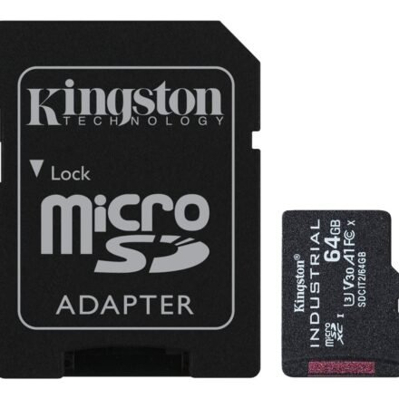 Kingston Kingston | UHS-I | 64 GB | microSDHC/SDXC Industrial Card | Flash memory class Class 10, UHS-I, U3, V30, A1 | SD Adapter SDCIT2/64GB