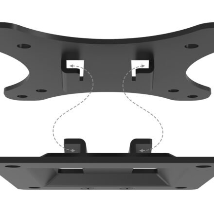 Digitus Digitus | Wall mount | DA-90303-1 | Fixed | Maximum weight (capacity) 18 kg | Black DA-90303-1