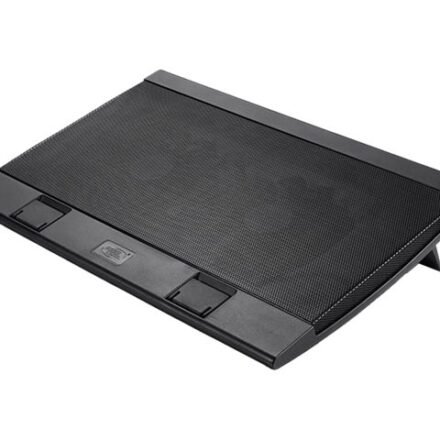 Deepcool Deepcool | Laptop cooler Wind Pal FS , slim, portabel , highe performance, two 140mm fans, 2 xUSB Hub, up tp 17" | 382x262x46mm mm | 922g g DP-N222-WPALFS
