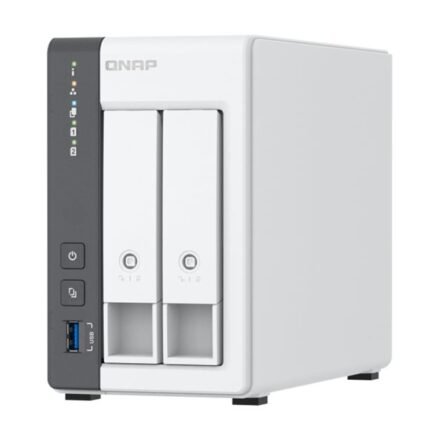 QNAP QNAP 2-bay 2.5 GbE NAS with Integrated NPU | TS-216G | ARM 4-core | Cortex-A55 | Processor frequency 2.0 GHz | 4 GB TS-216G