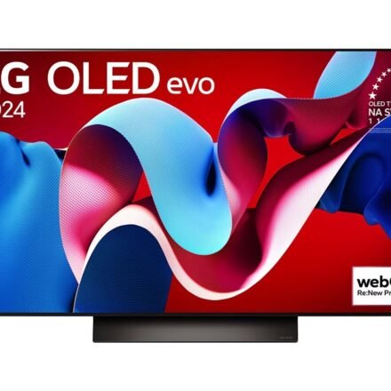 LG LG OLED48C41LA | 48 | Smart TV | webOS24 | UHD | Black OLED48C41LA