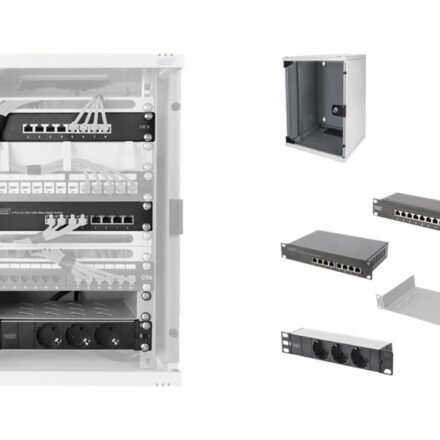 Digitus Digitus | Network Set - 254 mm (10") - 9U, 312 x 300 mm | DN-10-SET-2 | Grey DN-10-SET-2