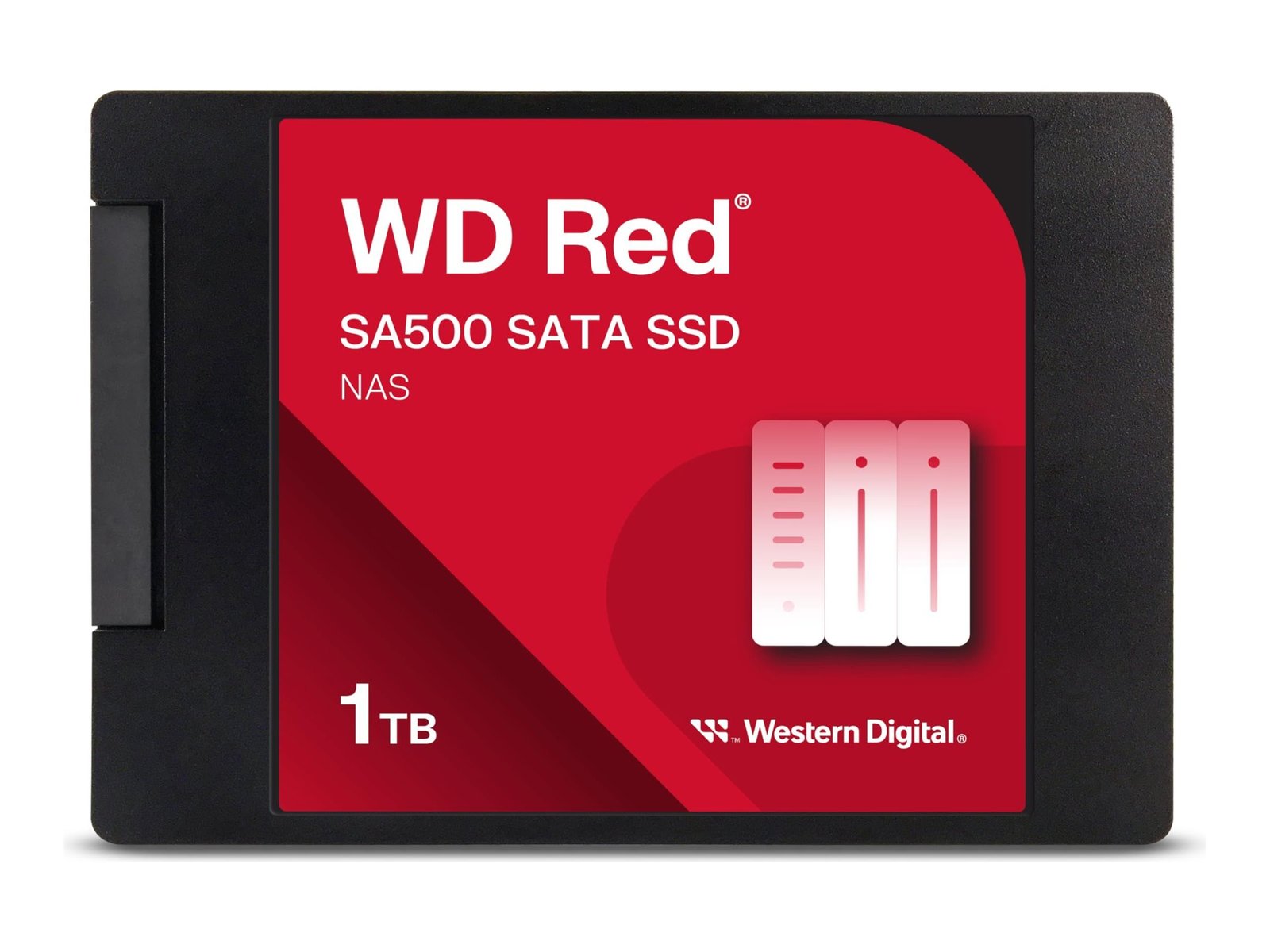 QNAP QNAP SSD | Red SA500 | 1000 GB | SSD form factor 2.5" | Solid-state drive interface SATA III 79700-T00101WD02-RS