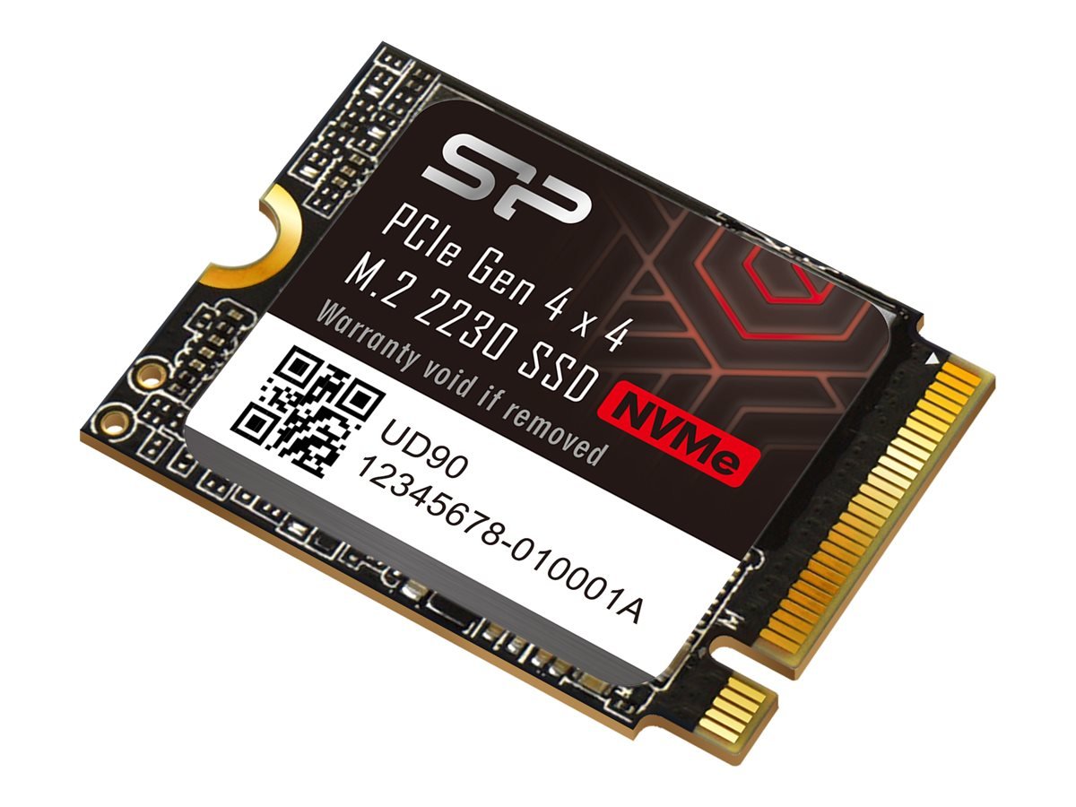 Silicon Power Silicon Power SSD | UD90 2230 | 1000 GB | Solid-state drive interface PCIe Gen 4x4 | Read speed 4900 MB/s | Write speed 3200 MB/s SP01KGBP44UD9007