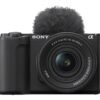 Sony Sony Mirrorless Vlog Camera | ZV-E10M2KB ZV-E10 II and 16-50mm Lens Kit | Mirrorless Camera body | 27 MP | ISO sensitivity (max) 102400 | Display diagonal 3 " | Video recording | Wi-Fi | Fast Hybrid AF | Magnification 2 x | APS-C type (23.3 x 15.5 mm), Exmor R CMOS sensor | Black ZVE10M2KB.CEC