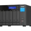 QNAP QNAP ZFS-based storage | TVS-h674-i5-32G with PCIe Gen 4 expandability for 10/25GbE connectivity, M.2 NVMe SSD caching and multi-threads processors | Intel | i5-12400 6-core/12-thread | 32 GB | DDR4 SODIMM | Black TVS-h674-i5-32G