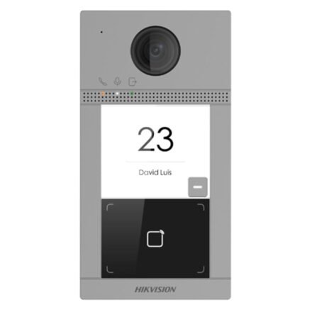 Hikvision Hikvision | 1 Button Metal Villa Door Station | DS-KV8113-WME1 (C) | 2 MP | IK08/IP65 | H.264 PSKDSKV8113WME1C