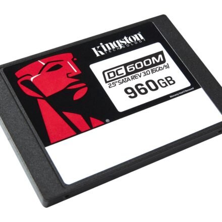Kingston Kingston DC600M | 960 GB | SSD form factor 2.5" | Solid-state drive interface SATA Rev. 3.0 | Read speed 560 MB/s | Write speed 530 MB/s SEDC600M/960G