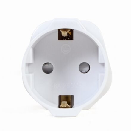 Cablexpert Cablexpert AC power adapter, EU Schuko socket to UK plug, 13 A | A-AC-EUFUKM-01 | Power adapter A-AC-EUFUKM-01