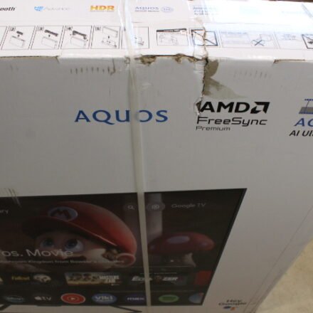 Sharp SALE OUT. Sharp 65GR8265E 65" (164cm) 4K Ultra HD QLED Smart Google Frameless TV, 144Hz, Dolby Vision IQ, Dolby Atmos, Harman/Kardon | Sharp | 65GR8265E | 65 | Smart TV | Google TV | UHD | DAMAGED PACKAGING 65GR8265ESO