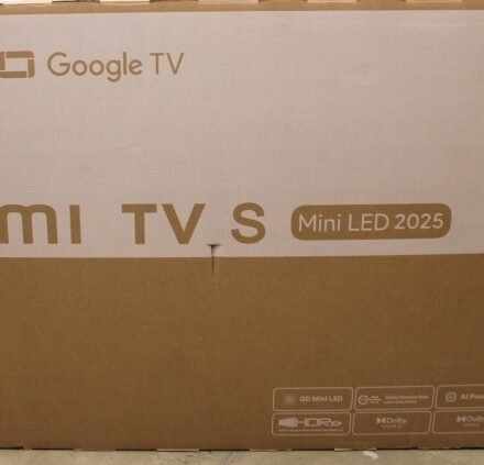 Xiaomi SALE OUT. Xiaomi TV S Mini 2025 55" (3840 x 2160) | Xiaomi | TV | S Mini LED 2025 | 55 | Smart TV | Google TV | UHD | Black | DAMAGED PACKAGING | 32 GB ELA5666EUSO