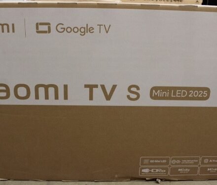 Xiaomi SALE OUT. Xiaomi TV S Mini 2025 55" (3840 x 2160) | Xiaomi | TV | S Mini LED 2025 | 55 | Smart TV | Google TV | UHD | Black | DAMAGED PACKAGING | 32 GB ELA5666EUSO