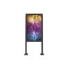 EDBAK EDBAK Floor stand | POK90 | 46 " | Maximum weight (capacity) 80 kg | Black POK90