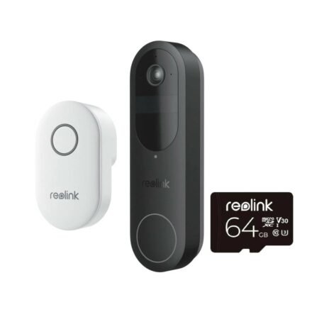 Reolink Reolink D340B Doorbell Battery with Chime and 64GB SD Card BWS2KDB