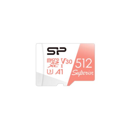 Silicon Power Silicon Power Superior | 512 GB | microSDXC | Flash memory class 10 SP512GBSTXDV3V20SP
