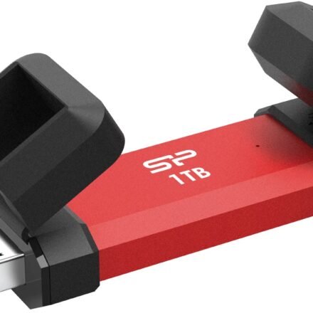 Silicon Power Silicon Power DS72 | 1000 GB | USB Type-A/USB Type-C 3.2 Gen 2 | Red SP001TBUC3S72VPR