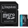 Kingston Kingston | Canvas Go! Plus | 256 GB | microSD | Flash memory class Class 10, UHS-I, U3, V30, A2 SDCG4/256GB