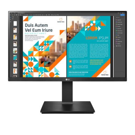 LG LG | Monitor with AMD FreeSync | 24QP550-B | 23.8 " | IPS | QHD | 16:9 | 75 Hz | 5 ms | 2560 x 1440 pixels | 300 cd/m² | HDMI ports quantity 2 | Black 24QP550-B.AEU