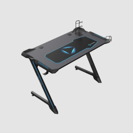 Onex Onex | RGB Gaming Desk w/Cup holder, headset hook, Gamepad holder, 114cm(w) | GD1200Z | Black ONEX-GD1200Z-RGB