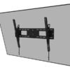Neomounts Neomounts Wall mount | WL35-750BL18 Heavy duty wall mount | Adjustable Height, Tilt | 43-98 " | Maximum weight (capacity) 125 kg | Black WL35-750BL18