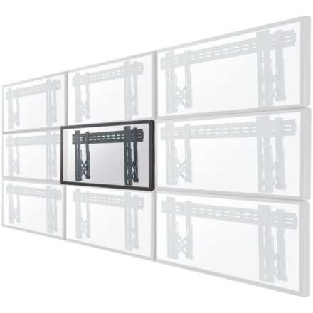 Neomounts Neomounts Wall mount | LED-VW1000BLACK Videowall wall mount | 40-75 " | Maximum weight (capacity) 50 kg | Black LED-VW1000BLACK