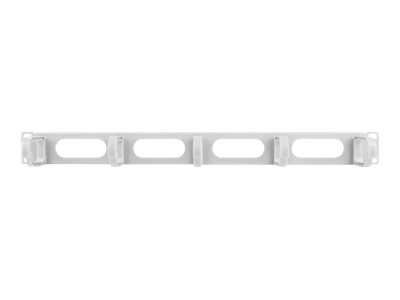 Lanberg Lanberg 19" cable management panel 5 rings - type B 1U | AK-1205-S | Grey AK-1205-S