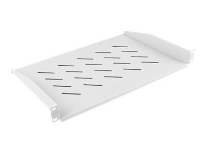 Lanberg Lanberg 19" fixed shelf 1U/483x315mm, max load capacity up to 25kg | AK-1008-S | Grey AK-1008-S