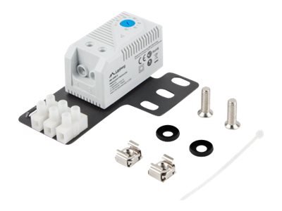 Lanberg Lanberg Closed-loop thermostat 10A for rack cabinets with 19" ear and terminal block | AK-1505-S | Gray AK-1505-S
