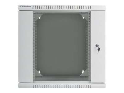 Lanberg Lanberg | Rack cabinet 19" double-section wall-mount 12U/600x600 (flat pack) | WF02-6612-10S | Grey WF02-6612-10S