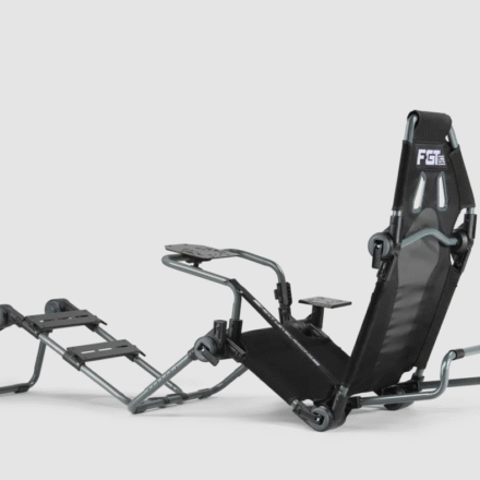 Next Level Racing Next Level Racing | Foldable Formula and GT Cockpit | F-GT Lite Grey Edition | Grey and Black NLR-S015GR