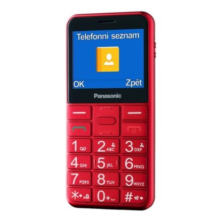 Panasonic Panasonic | KX-TU155EXBN | Red | 2.4 " | TFT-LCD | microSD/microSDHC MB | Bluetooth | USB version micro USB | Built-in camera | Main camera resolution 0.3 MP KX-TU155EXRN